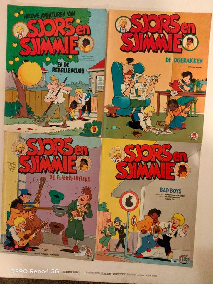 Sjors en sjimmie1e editie's verschillende titels €3 ps zgn, Boeken, Stripboeken, Zo goed als nieuw, Meerdere stripboeken, Ophalen of Verzenden