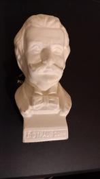J.Strauss buste 14 cm.keramiek hol, Ophalen of Verzenden
