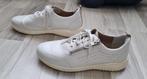 Witte leren Solidus schoenen maat 38,5, Solidus, Wit, Ophalen of Verzenden, Sneakers of Gympen