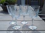 4 Blomus kristallen wijnglazen, Verzamelen, Glas en Borrelglaasjes, Ophalen of Verzenden, Zo goed als nieuw, Overige typen
