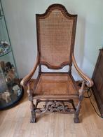 Antieke houten stoel, vroeger gebruikt als sinterklaasstoel, Antiek en Kunst, Antiek | Meubels | Stoelen en Banken, Ophalen