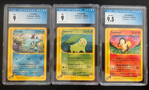 Pokémon Expedition Set CGC 9/9.5, Hobby en Vrije tijd, Verzamelkaartspellen | Pokémon, Zo goed als nieuw, Meerdere kaarten, Verzenden