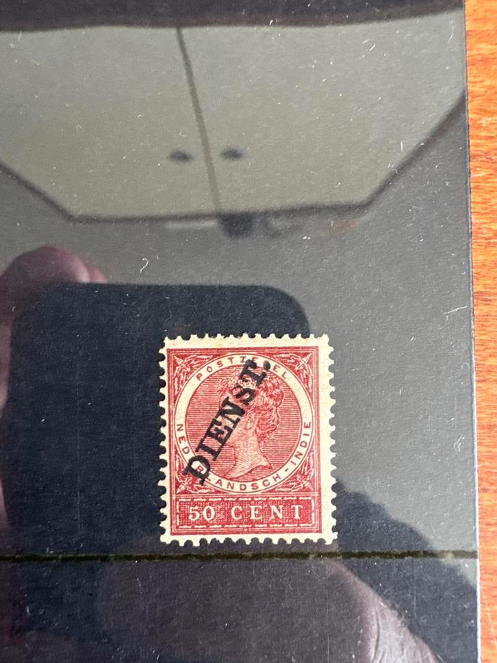 Dienstzegel Ned. Indië D25 postfris met keurattest, Postzegels en Munten, Postzegels | Nederland, Postfris, T/m 1940, Ophalen of Verzenden
