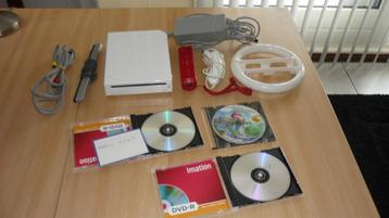 Nintendo wii met o.a. Mario-Zelda en stuurtje beschikbaar voor biedingen