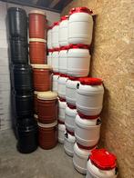 Partij kunststof Curtec vaten 2e hands & 3L jerrycans nieuw, Zakelijke goederen, Partijgoederen en Retail | Partijgoederen, Ophalen