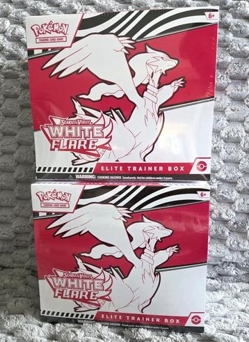 Pokémon SV10.5 S&V White Flare TCG Elite Trainer Box ETB beschikbaar voor biedingen
