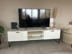 Wit tv-meubel, Ophalen, Gebruikt, 150 tot 200 cm, Minder dan 100 cm