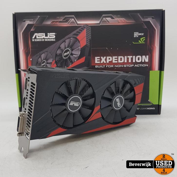 Asus GeForce GTX 1050Ti Videokaart | 4GB - In Goede Staat, Computers en Software, Videokaarten, Nieuw