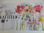 Anita Witzier groot interview uit tijdschrift., Ophalen of Verzenden, 1980 tot heden, Nederland, Knipsel(s)
