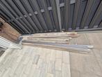 Hekwerk met tuinschuttingen, Ophalen, Gebruikt, Hout, Tuinhek