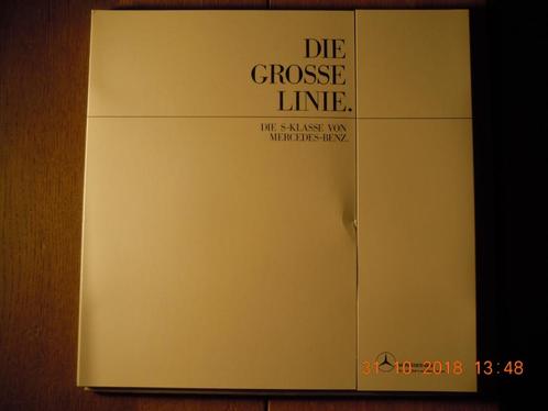 Bijzondere prospectus Mercedes S Klasse type W126.  Uitgavej, Boeken, Auto's | Folders en Tijdschriften, Nieuw, Mercedes, Ophalen