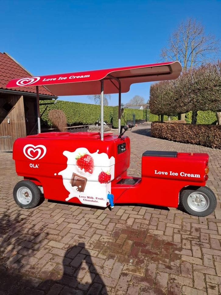 Elektrische Ola ijscokar in perfecte staat!, Zakelijke goederen, Horeca | Food, Ophalen