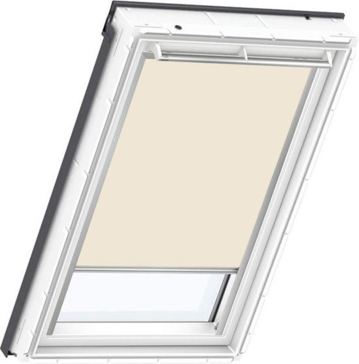 NIEUW VELUX verduisterend Rolgordijn beige DKL F04 1085S, Huis en Inrichting, Stoffering | Gordijnen en Lamellen, Nieuw, Minder dan 100 cm