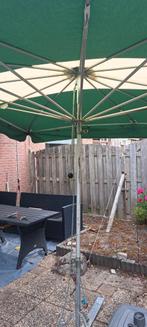Marktparasol 300cm bij 250 cm (Ophalen), Tuin en Terras, Parasols, Ophalen, Gebruikt, 2 tot 3 meter, Stokparasol