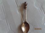 3-d lepeltje pigling bland silver plated, Ophalen of Verzenden, Gebruikt, Rvs of Chroom