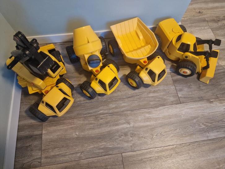 Little Tikes Bouwvoertuigen Set, Kinderen en Baby's, Speelgoed | Speelgoedvoertuigen, Gebruikt, Ophalen of Verzenden