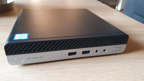 HP ProDesk 400 G3 mini, Computers en Software, Desktop Pc's, Gebruikt, 3 tot 4 Ghz, SSD, Met videokaart, Ophalen of Verzenden