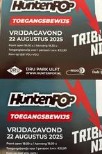 2 tickets voor vrijdag 22 augustus Huntenpop Tribute Night, Twee personen