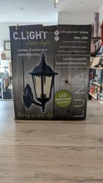 Buitenlamp lantaarn Classic light zwart, Minder dan 50 watt, Wandlamp, Ophalen of Verzenden, Netvoeding