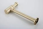 Saniclear Brass sifon geborsteld messing / mat goud (NIEUW), Nieuw, Overige typen, Ophalen