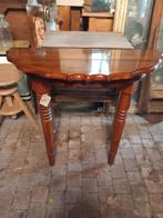 Antiek houten wandtafeltje, sidetable, Ophalen