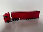 Tekno 4-assige Meusberger trailer met MAN TGX 6x2/4 trekker, Hobby en Vrije tijd, Modelauto's | 1:50, Ophalen of Verzenden, Zo goed als nieuw