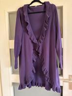Paars lang vest mt 46, Kleding | Dames, Grote Maten, Promiss, Ophalen of Verzenden, Gedragen, Paars