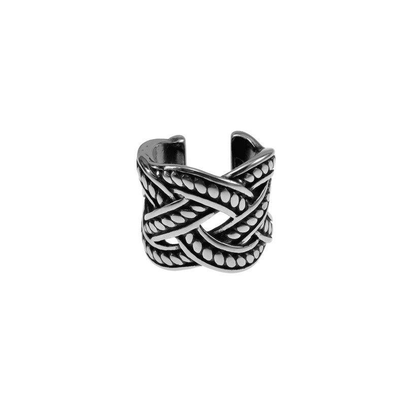 Nep-Helix Unisex Zilverkleur RVS Klem Oorbel orpiercing, Staal, Birgitta-Gracht 33, 6465 EL Kerkrade, Nederland, Verzenden, Oor- of Traguspiercing