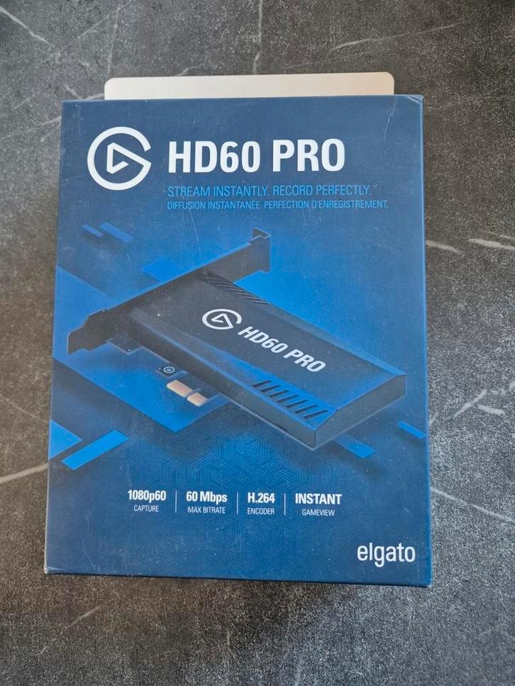 Elgato HD60 Pro - Zo goed als nieuw!, Computers en Software, Capture cards, Zo goed als nieuw, Ophalen of Verzenden