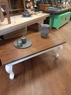 Landelijke sfeervolle salontafel Queen Ann onderstel, Ophalen, 100 tot 150 cm, 50 tot 100 cm, Landelijk