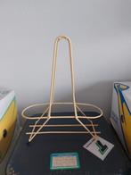 Flessenmand, metaal, vintage, Ophalen of Verzenden, Gebruikt