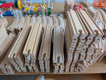 Grote Houten Treinbaan Set - 750 Delig! beschikbaar voor biedingen
