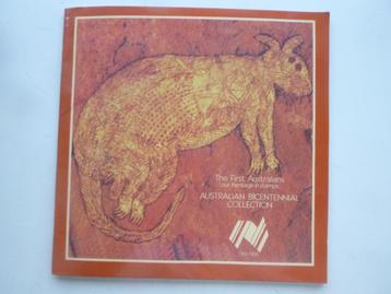 Boek Australian Bicentennial Collection met zegels  beschikbaar voor biedingen