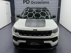 Jeep Compass 4 x e 240 Plug-in Hybrid Electric Upland - Came, Auto's, Jeep, Gebruikt, Zwart, 4 cilinders, Leder en Stof