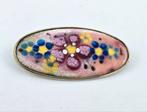 Emaille Broche Joop Schild, Overige materialen, Verzenden, ., Zo goed als nieuw