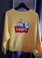 Levi's Snoopy Sweater - Maat S - Geel, Kleding | Dames, Truien en Vesten, Geel, Ophalen of Verzenden, Maat 36 (S), Gedragen