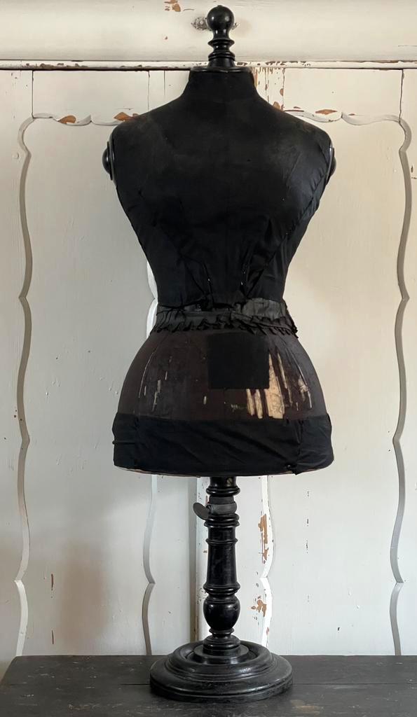 Brocante oude sleetse tafelbuste / paspop, Antiek en Kunst, Curiosa en Brocante, Ophalen of Verzenden