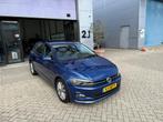 Volkswagen Polo 1.0 TSI Highline AUTOMAAT! CARPLAY! NAVI! IN, Stof, Gebruikt, 95 pk, Blauw