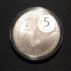 Nederland zilveren 5 euro 2009 Manhattan, Verzenden, 5 euro, Losse munt, Zilver