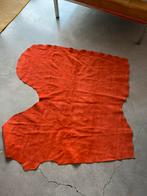 Suède terra-kleurige lap, Hobby en Vrije tijd, Stoffen en Lappen, 120 cm of meer, Ophalen of Verzenden, Zo goed als nieuw, Katoen