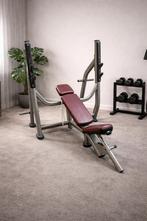 Technogym Olympic Incline Bench, Ophalen of Verzenden, Zo goed als nieuw, Borst, Fitnessbank