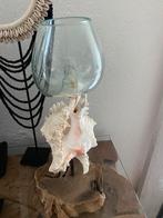 Vaas op wortelhout en schelp, Huis en Inrichting, Ophalen