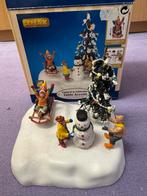 Lemax Wintertafereel - Licht en Beweging!, Ophalen of Verzenden, Zo goed als nieuw