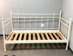 Bed IKEA Tromsnes, Huis en Inrichting, Gebruikt, 90 cm, Eenpersoons, Wit
