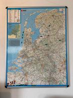 Landkaart whitebord Nederland, Huis en Inrichting, Woonaccessoires | Memoborden, Gebruikt, Ophalen