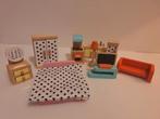 Houten poppenhuis meubels. Meerdere sets, Ophalen of Verzenden, Zo goed als nieuw, Poppenhuis