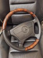 Mercedes-Benz Houten Stuurwiel W123 W124 W201 W202 W129, Ophalen of Verzenden, Gebruikt, Mercedes-Benz