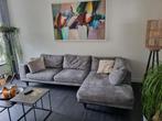 Loungebank gratis olijf groen moet zaterdag weg, Huis en Inrichting, Ophalen of Verzenden, Gebruikt, Stof, Loungebank