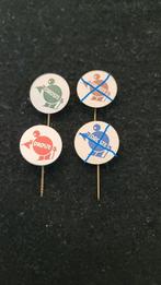 Droste chocolade  Vaassen speldjes, Verzenden, Zo goed als nieuw, Merk, Speldje of Pin