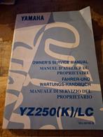 Yamaha YZ250(K)/LC Handleiding 1998, Motoren, Handleidingen en Instructieboekjes, Ophalen of Verzenden, Yamaha